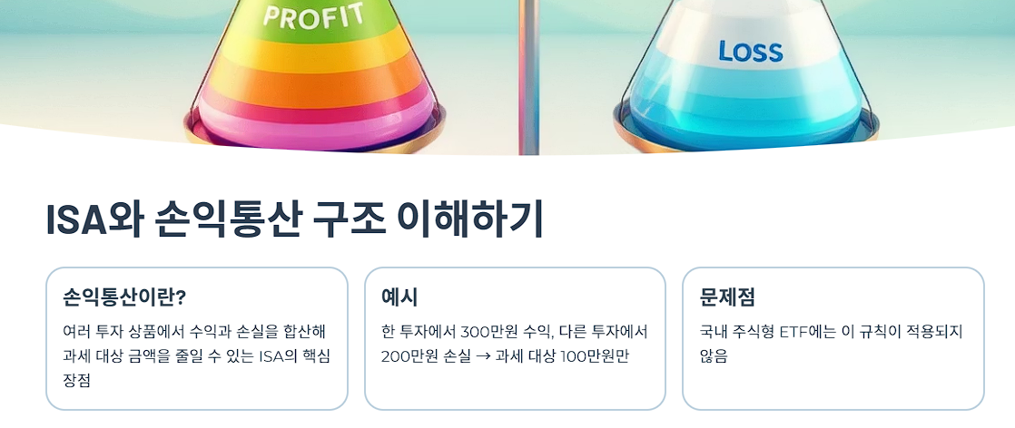 ISA와 손익통산 구조 이해하기