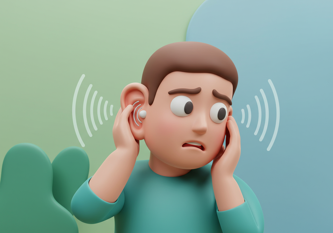 귀에서 삐 윙 소리 이명이 계속 들리는 7가지 이유