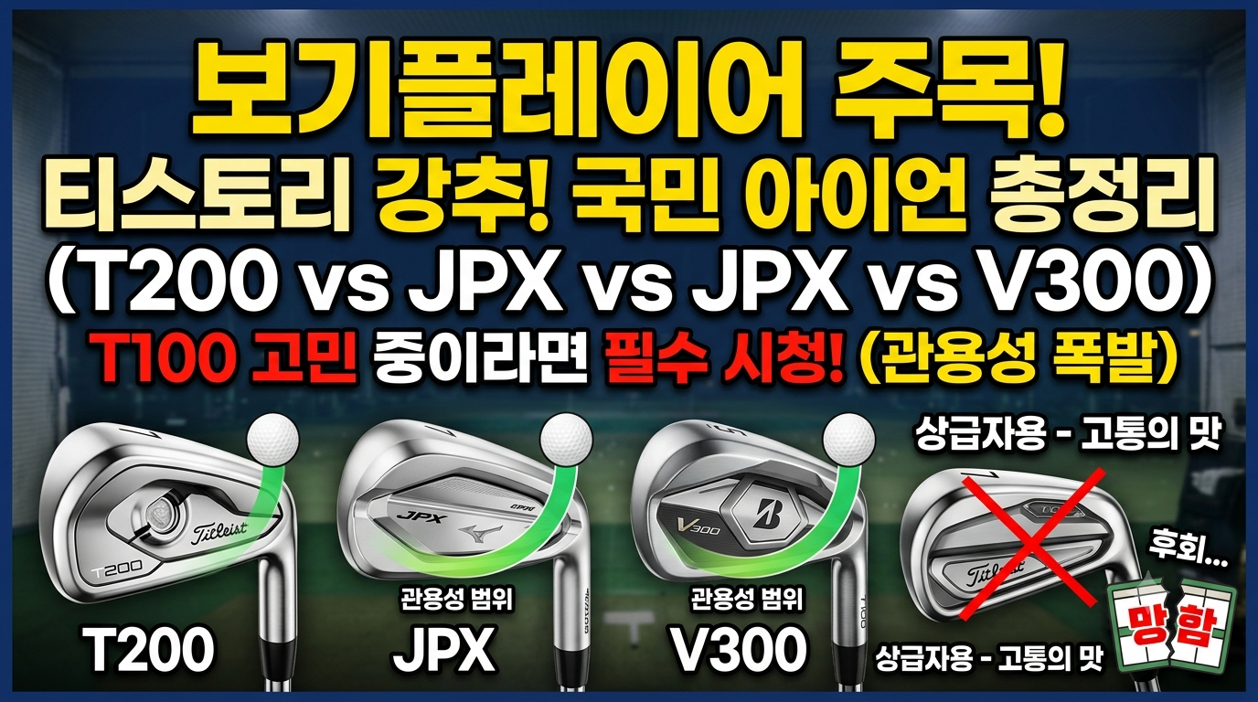 중급자에겐 왠만하면 '국민 아이언'을 추천하는 이유
