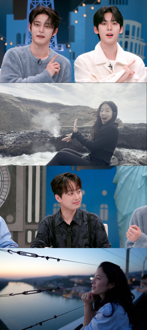 &#39;톡파원 25시&#39;에 제로베이스원 김지웅&#44; 한유진이 출연한다. [사진=JTBC]