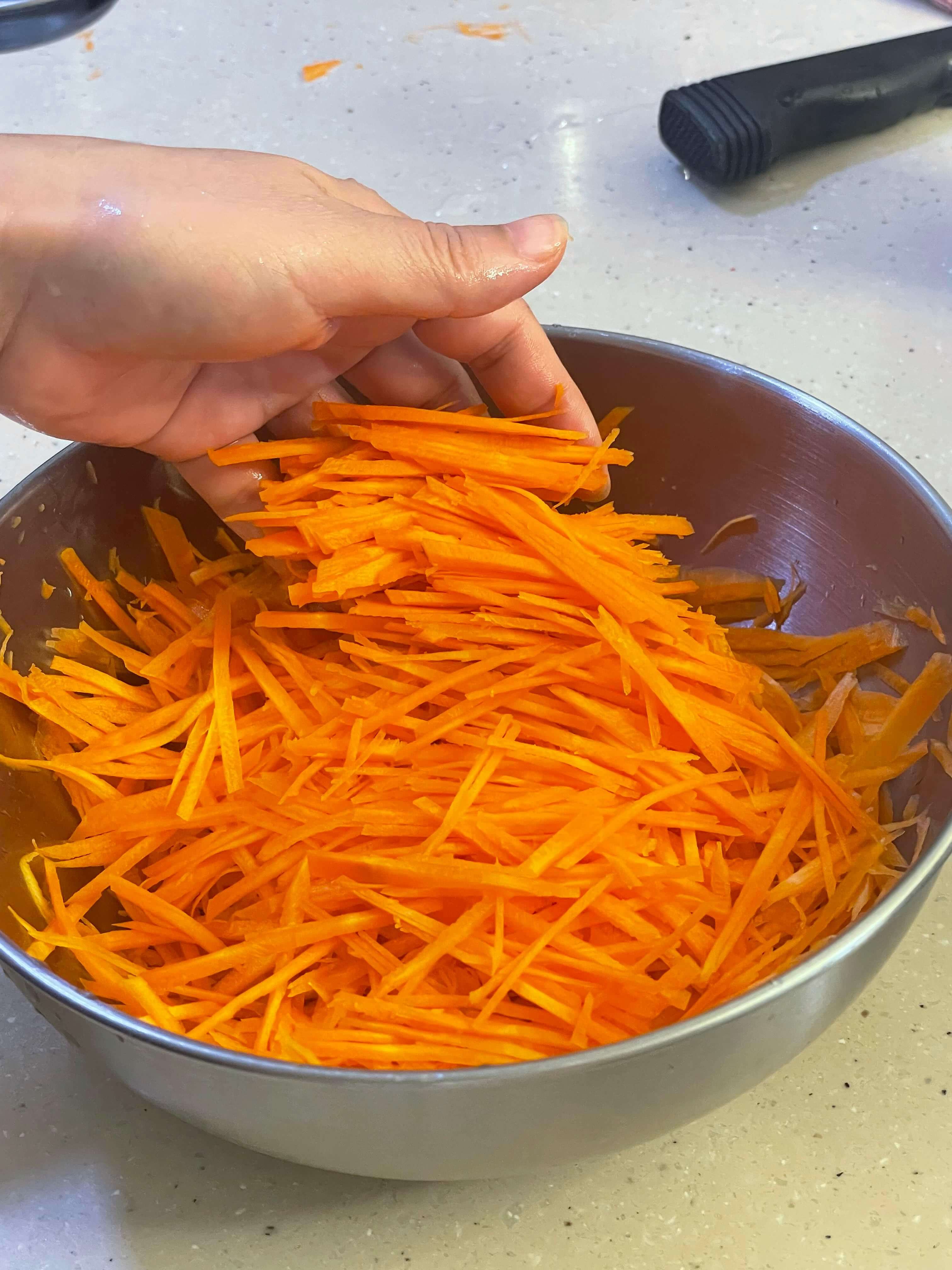 당근라페 만드는 방법