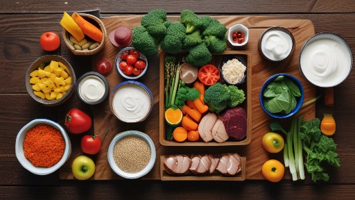 글의 이해를 돕기 위해 사용한 식단 이미지