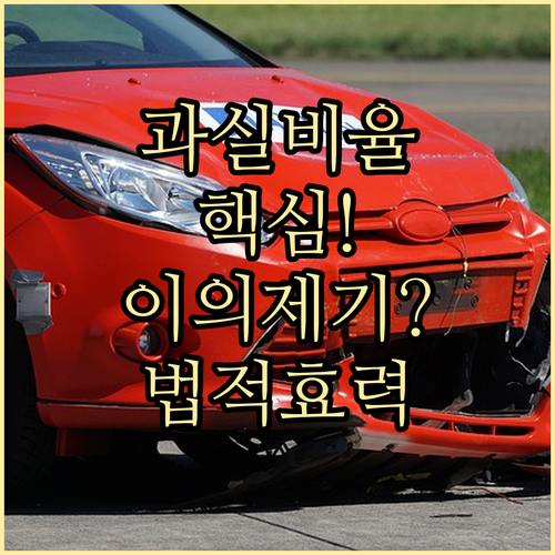 손해보험협회 과실비율 서비스 이용 절..