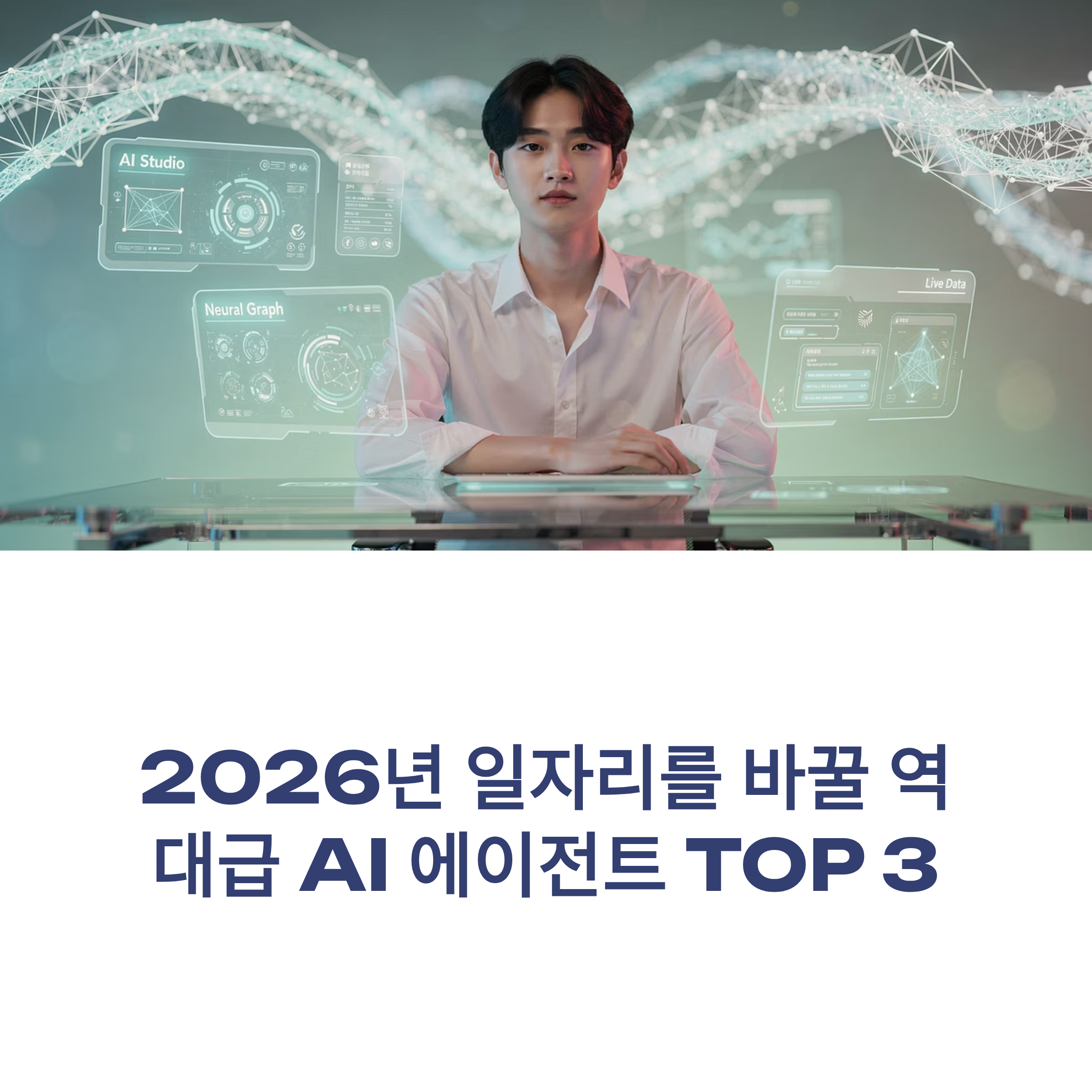 2026년, AI가 일자리를 재편합니다. Claude 4.5부터 Devin까지, 핵심 에이전트 3종과 실전 활용법까지 정리된 결정판! 지금 확인해보세요.