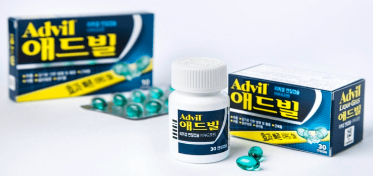 애드빌리퀴드_제품사진