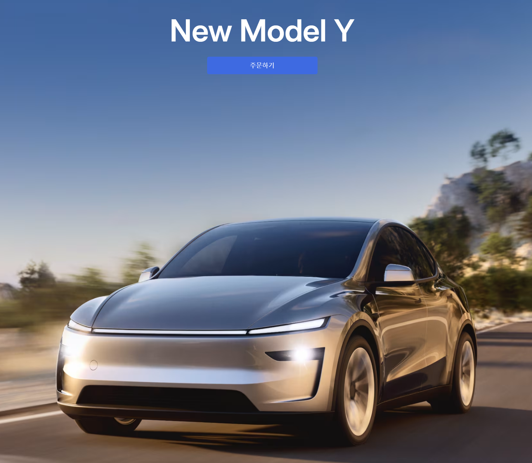테슬라 New 모델 Y 사진