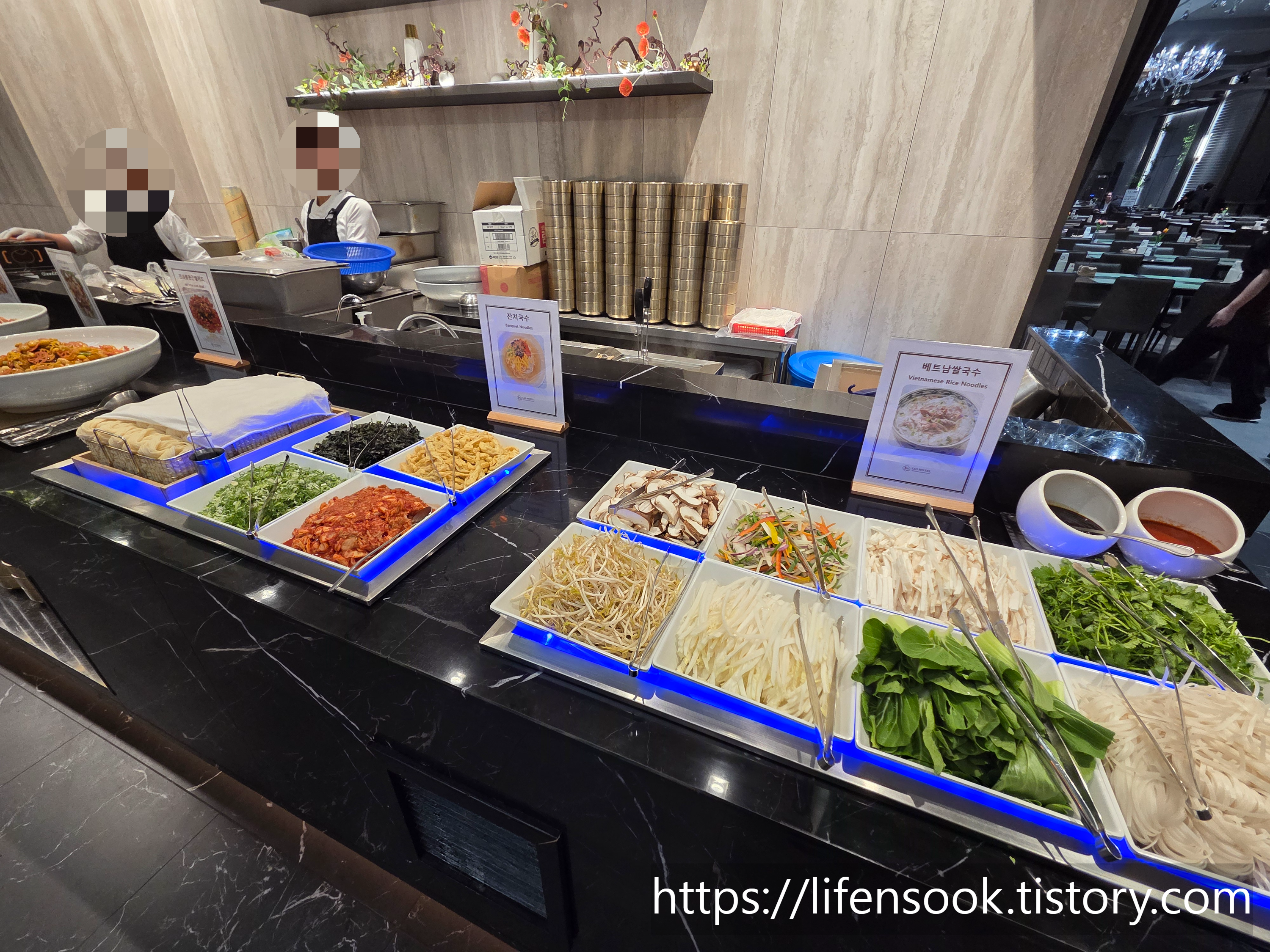 L65호텔 웨딩 컨벤션 뷔페 1