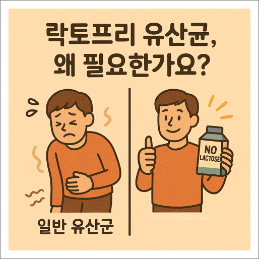 락토프리 유산균, 왜 필요한가요?