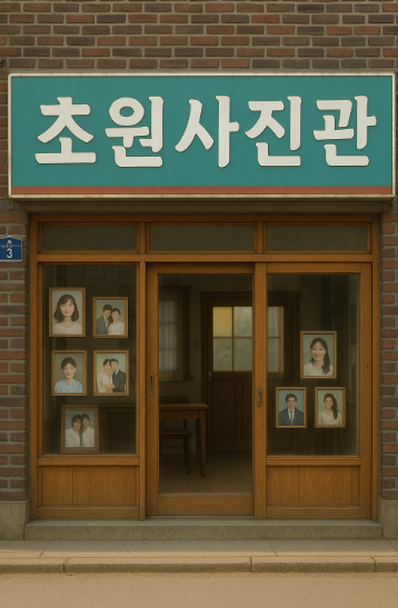 사진관 입구