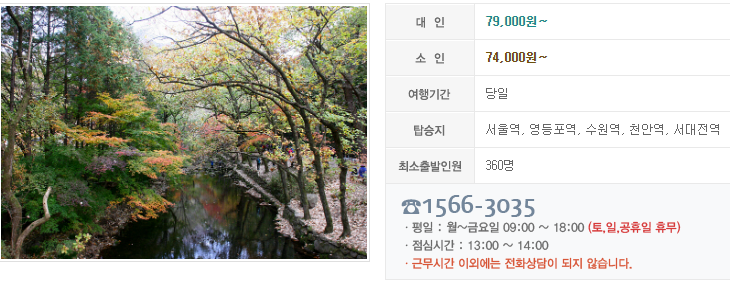 2023 단풍열차기차여행추천