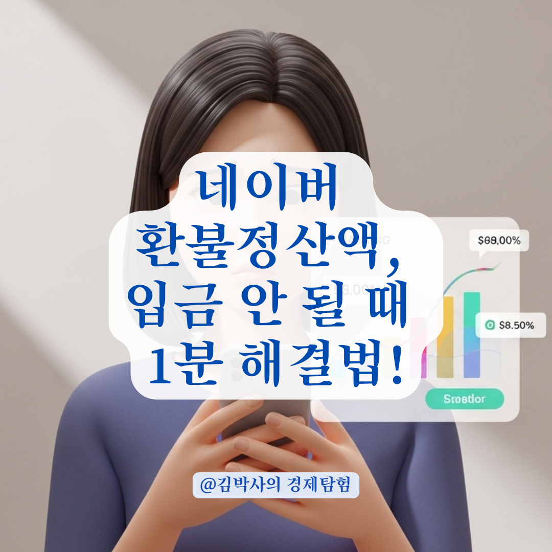 네이버 환불정산액 계좌 입금이 늦어질 때 확인해야 할 점은 바로 이것!
