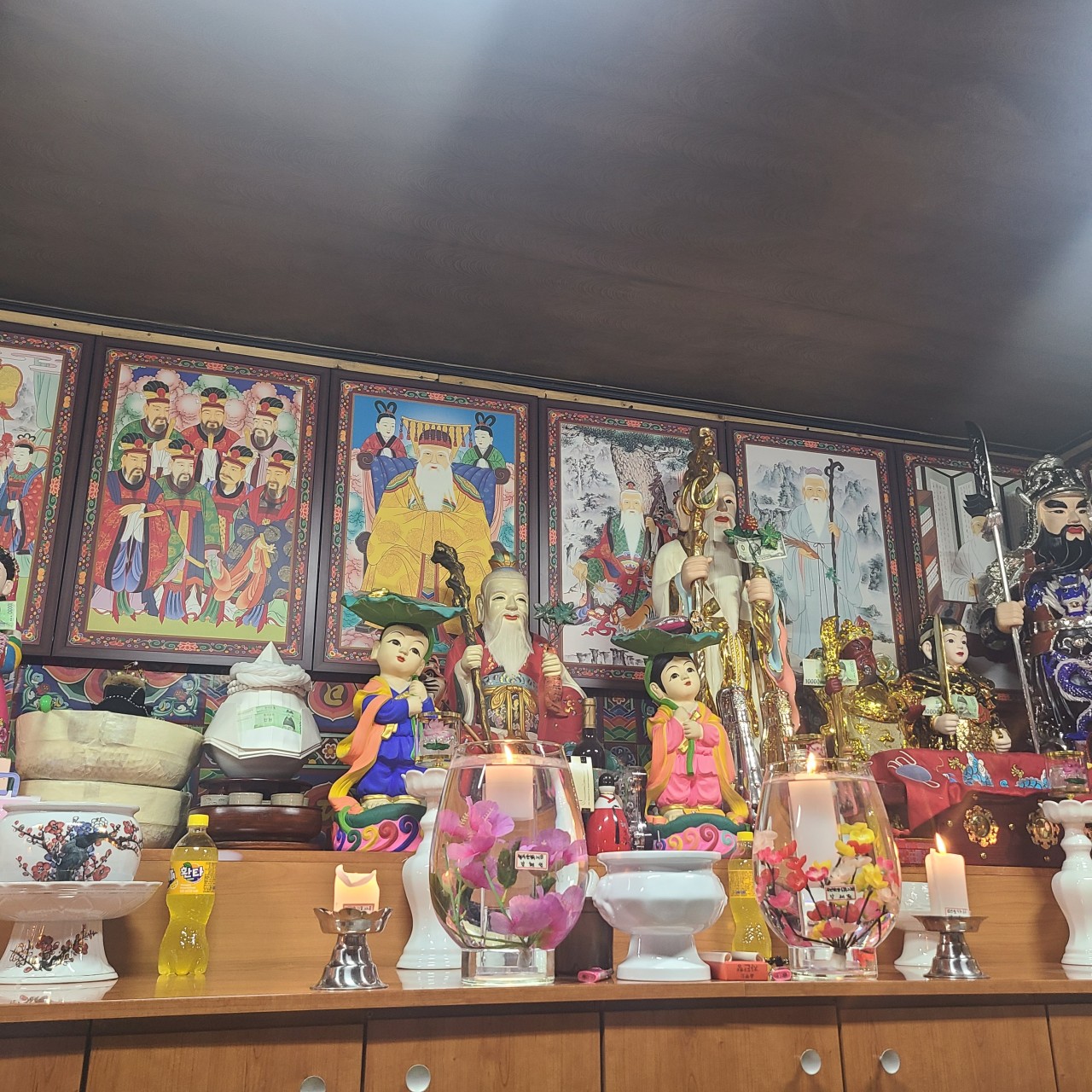 평택 신점 삼청궁 내부 측면