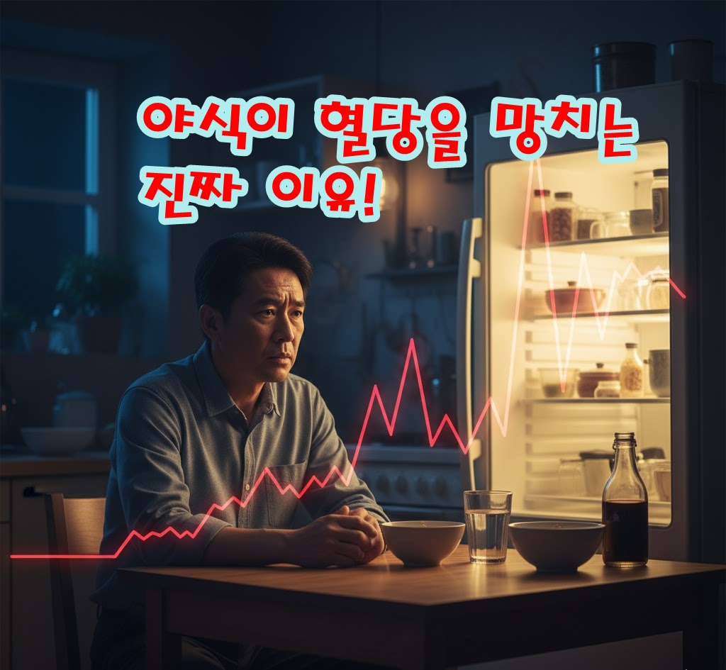 야식이 인슐린 저항성을 키우는 과정!