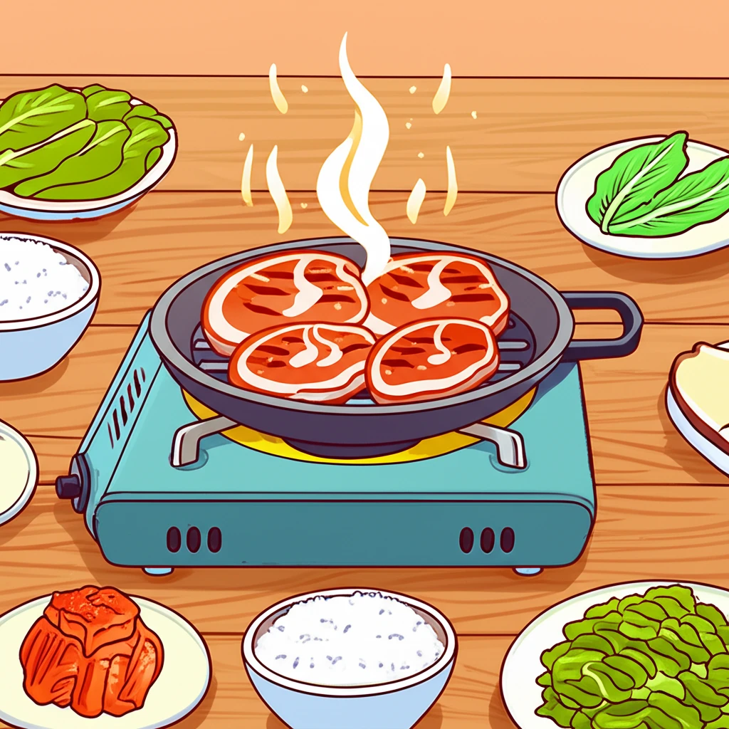 오늘 저녁은 이걸로 끝! 용강동식 돼
