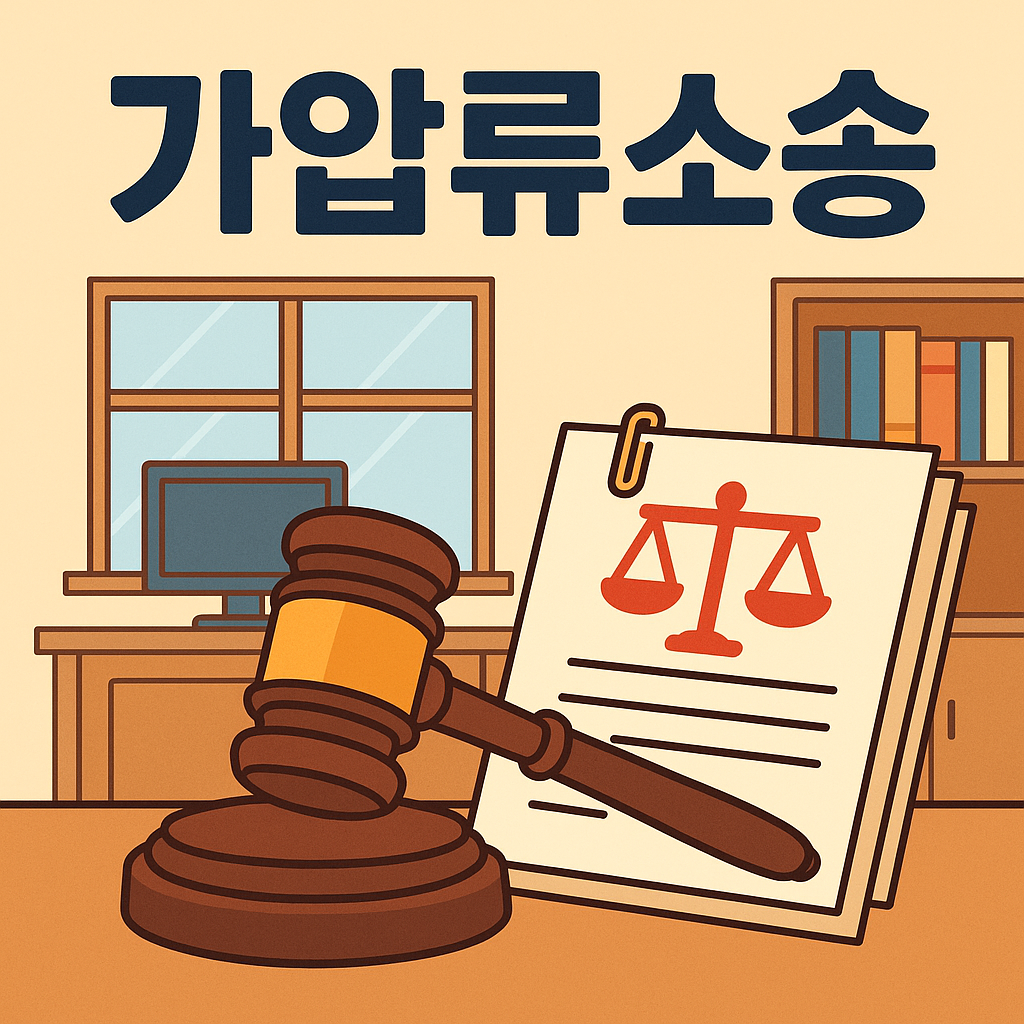 구미민사변호사, 가압류소송