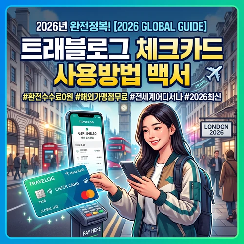 트래블로그 체크카드 사용방법 ❘ 수수료 0원으로 떠나는 스마트 해외여행 완벽 가이드