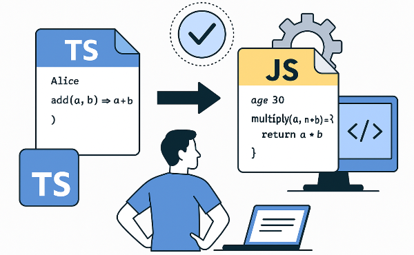 TypeScript 핵심 개념 삽화 이미지