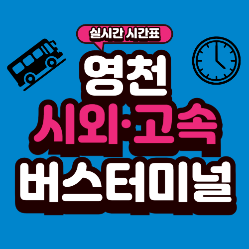 영천 시외버스터미널 시간표