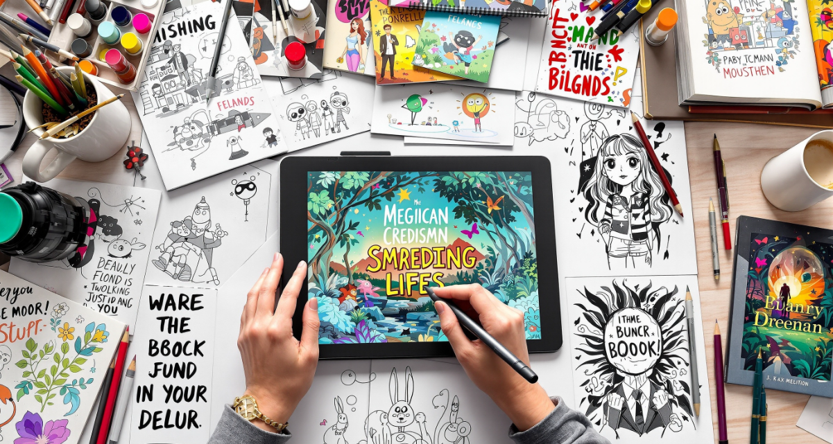 책 표지 디자인 그림 관련 사진