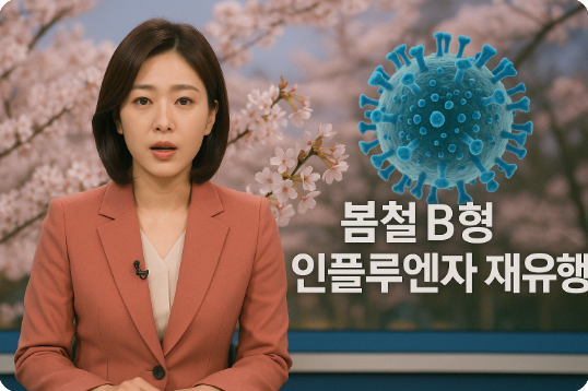 B형 독감 재유행