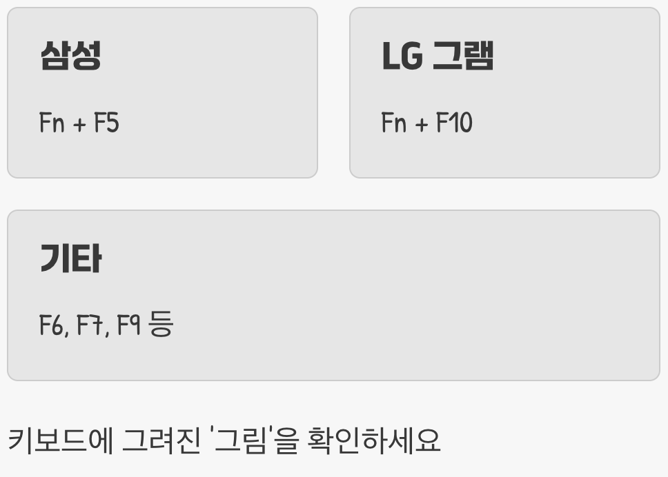 제조사마다 다른 '비밀번호'