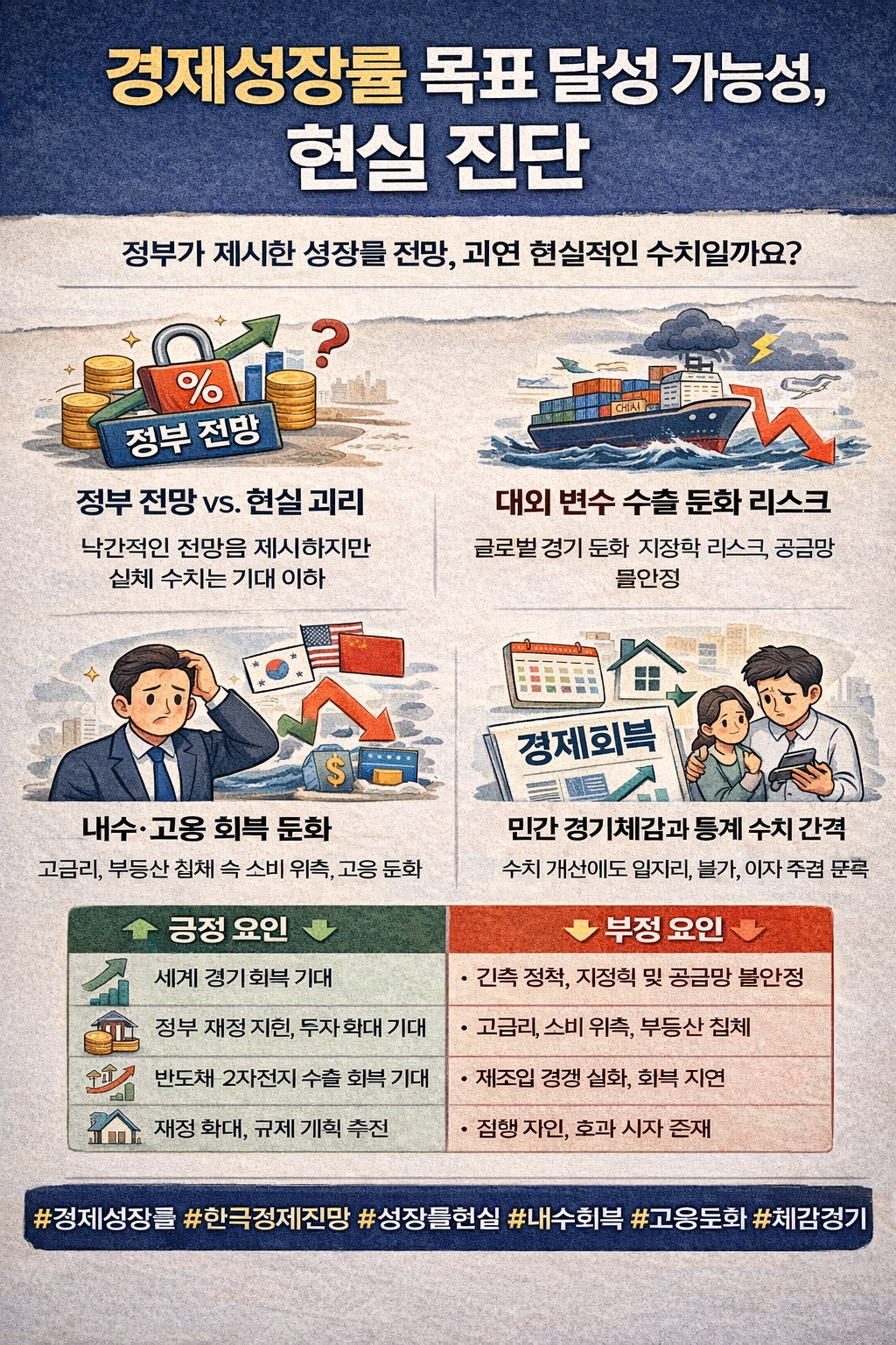 경제성장률 목표 달성 가능성