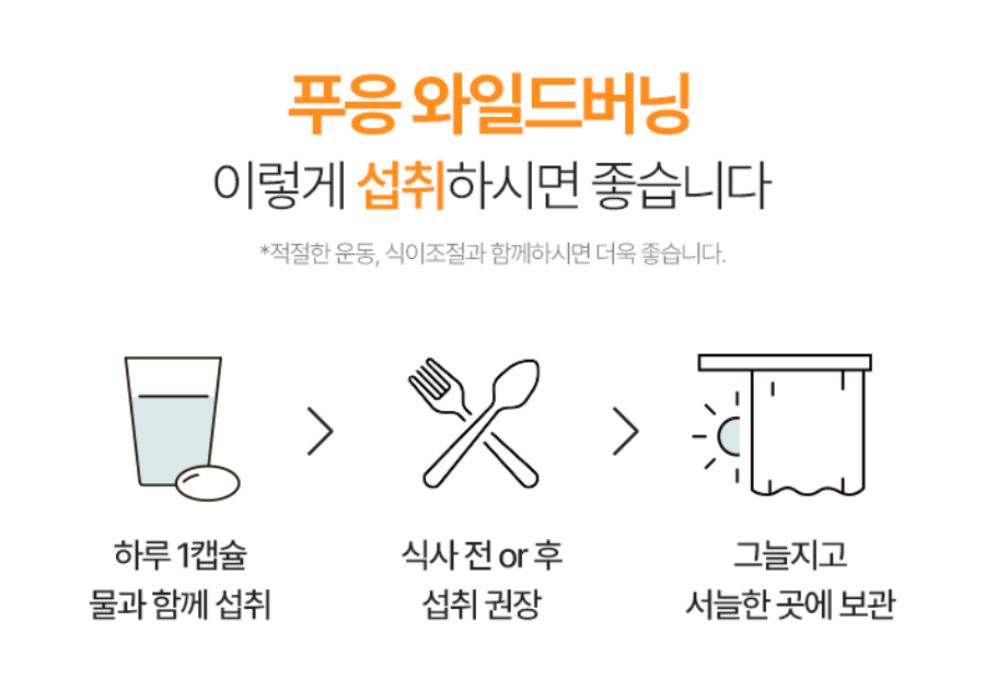 푸응 와일드버닝 다이어트