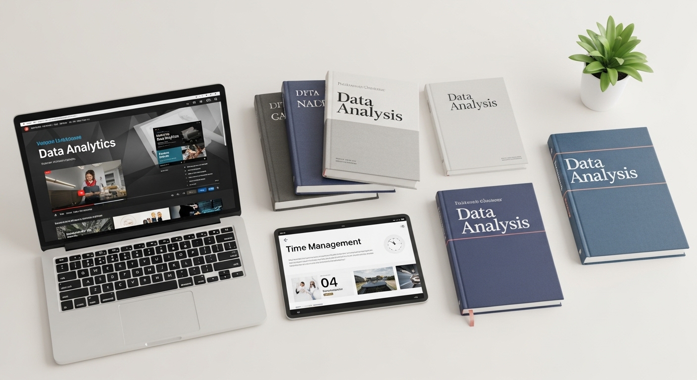 온라인 강의, 스터디 앱, 전문 서적을 활용한 효율적인 학습 환경