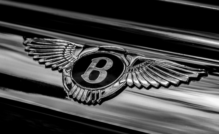 벤틀리 블랙 로고