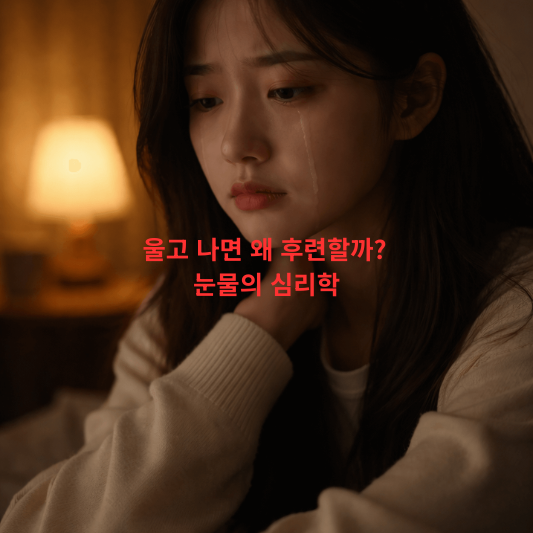 눈물의심리학, 울음의효과, 감정표현, 스트레스해소, 심리카타르시스, 자율신경, 감정조절, 울고나면후련한이유, 심리학블로그, 정신건강