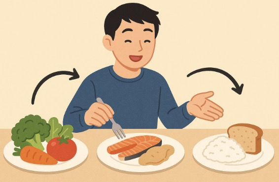 음식 먹는 순서