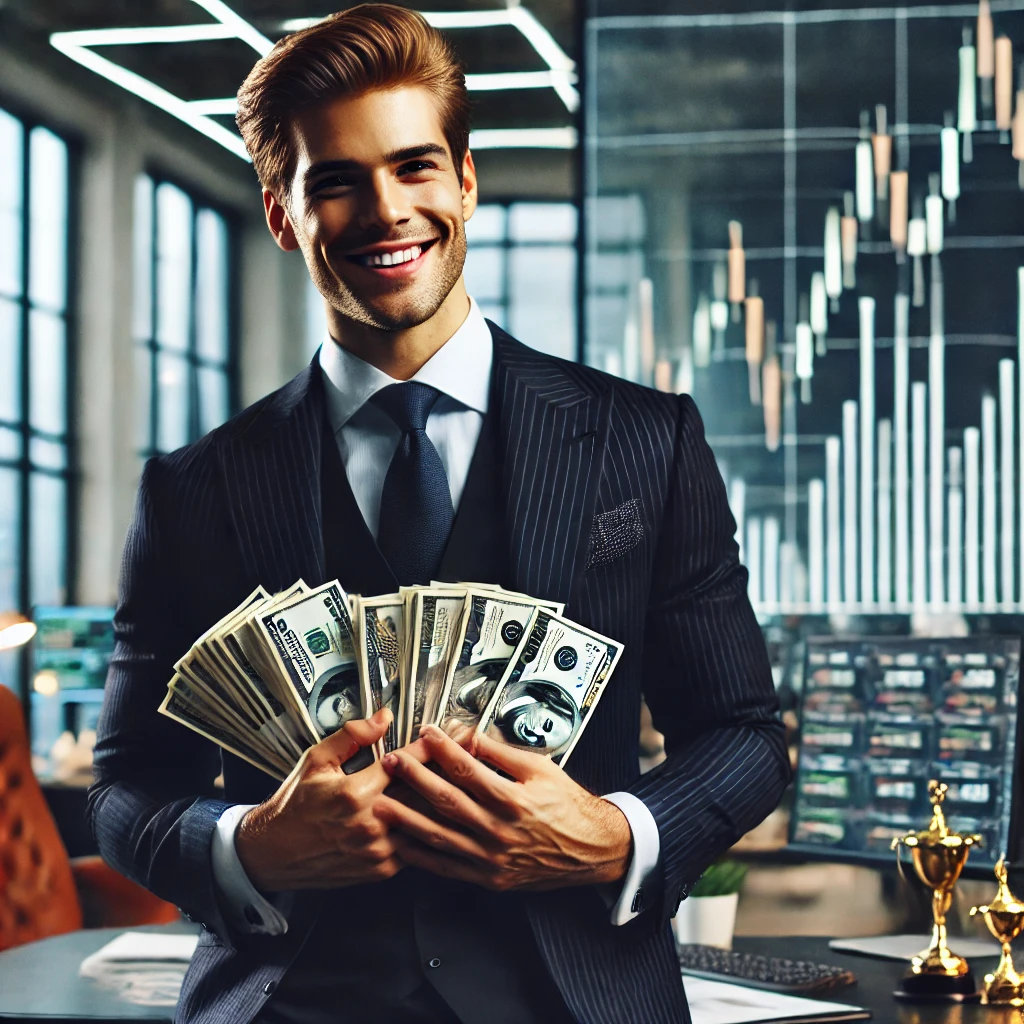 미국주식 투자로 부자가 된 사진