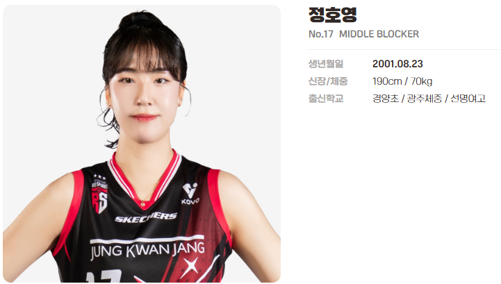 정호영의 전격 흥국생명
