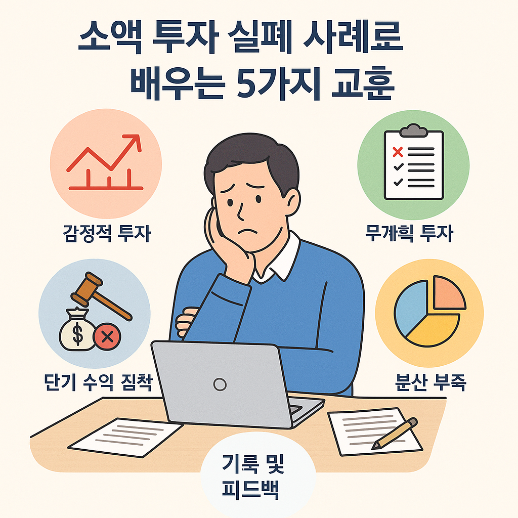 소액 투자 실패 사례로 배우는 5가지 교훈