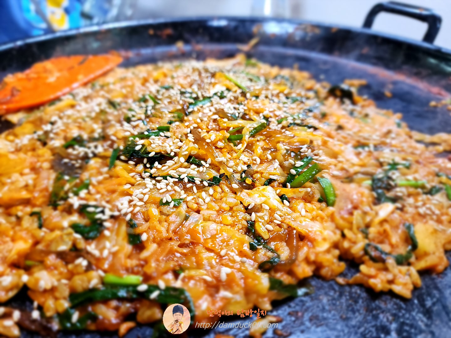 순대곱창볶음 볶음밥