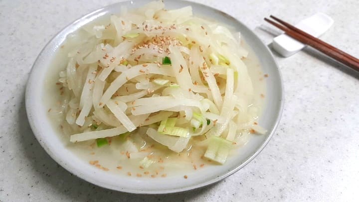 무나물
