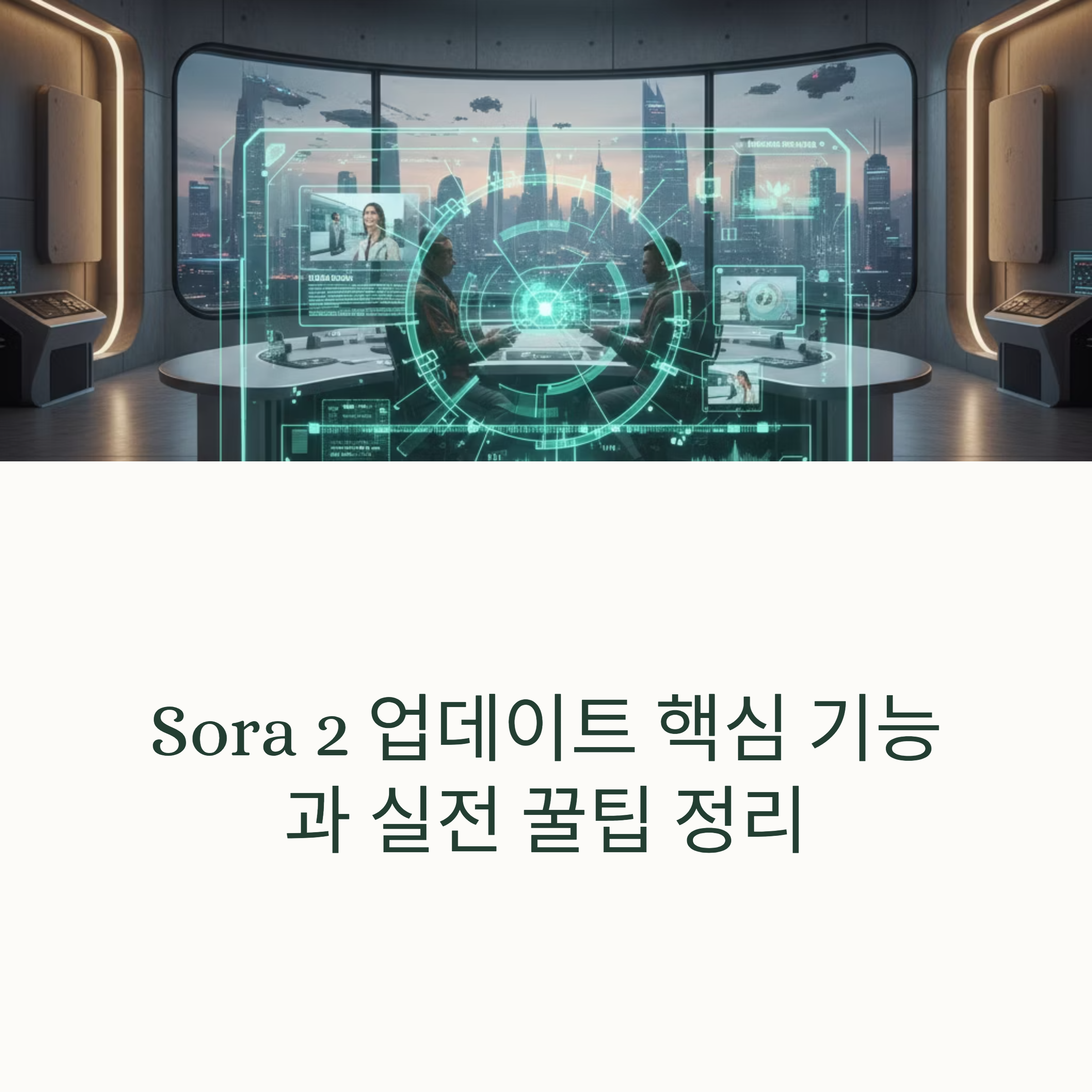 Sora 2로 영상 편집까지 자동으로! 현실감 넘치는 장면부터 멀티샷 구성, 스타일 믹스까지 가능한 신기능 꿀팁을 지금 확인해보세요.