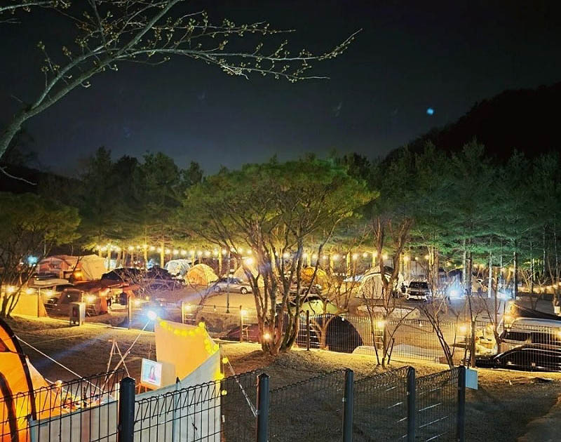 천안 아우내관광농원캠핑장 소개