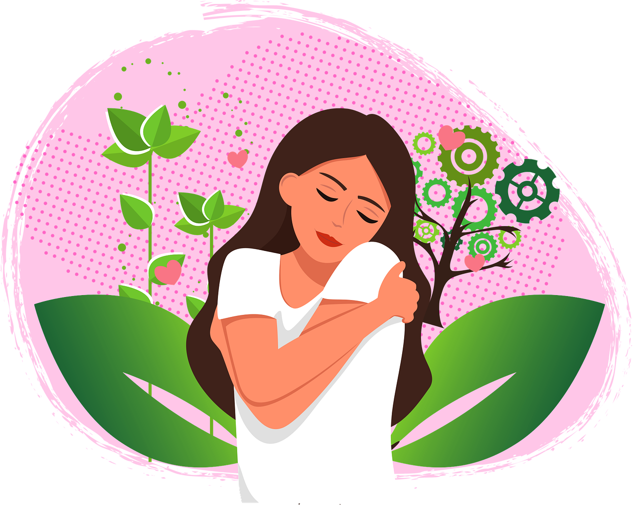 나에게 고맙다는 이미지