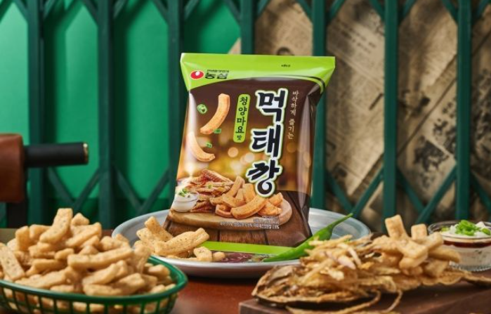 농심의 신제품 먹태깡