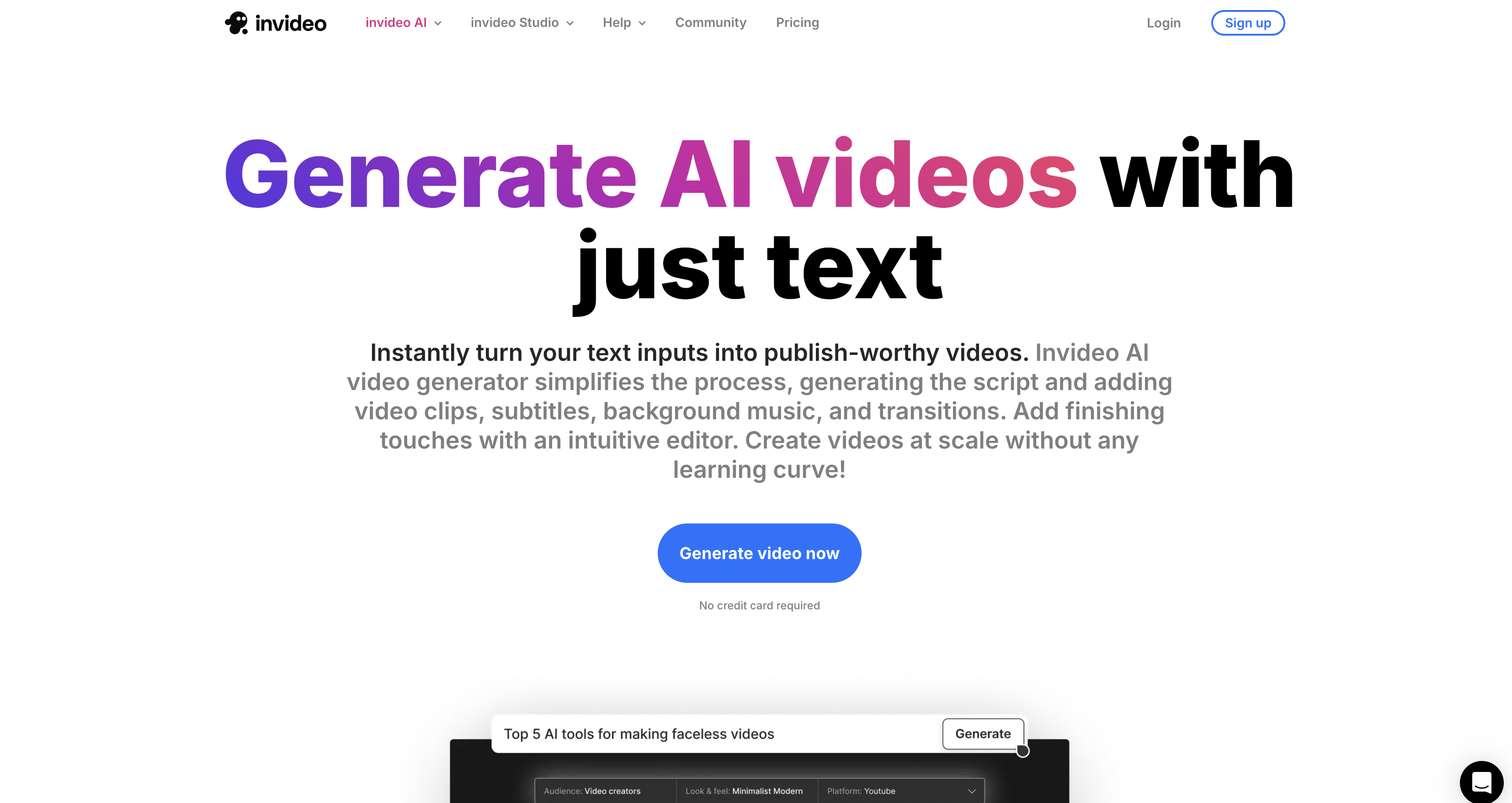 Invideo AI