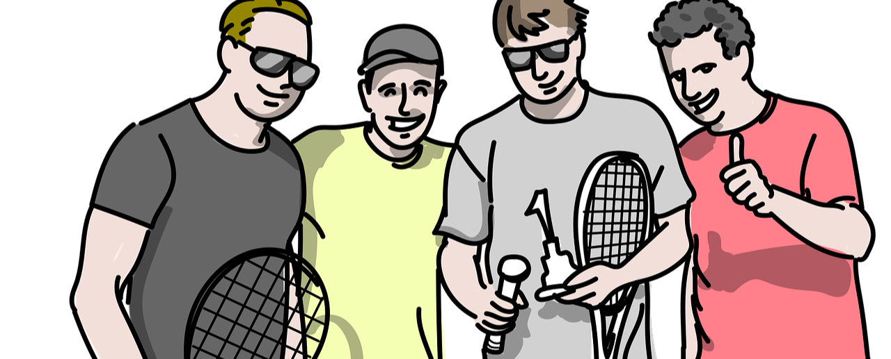 테니스 복식에 대한 팁(tip)