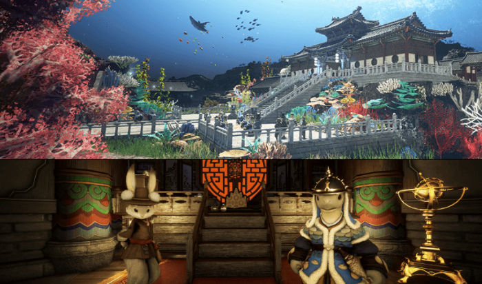 검은사막 홈페이지 여름수궁 내용 사진 이미지입니다.