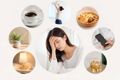 불면증 원인과 수면 패턴 변화6