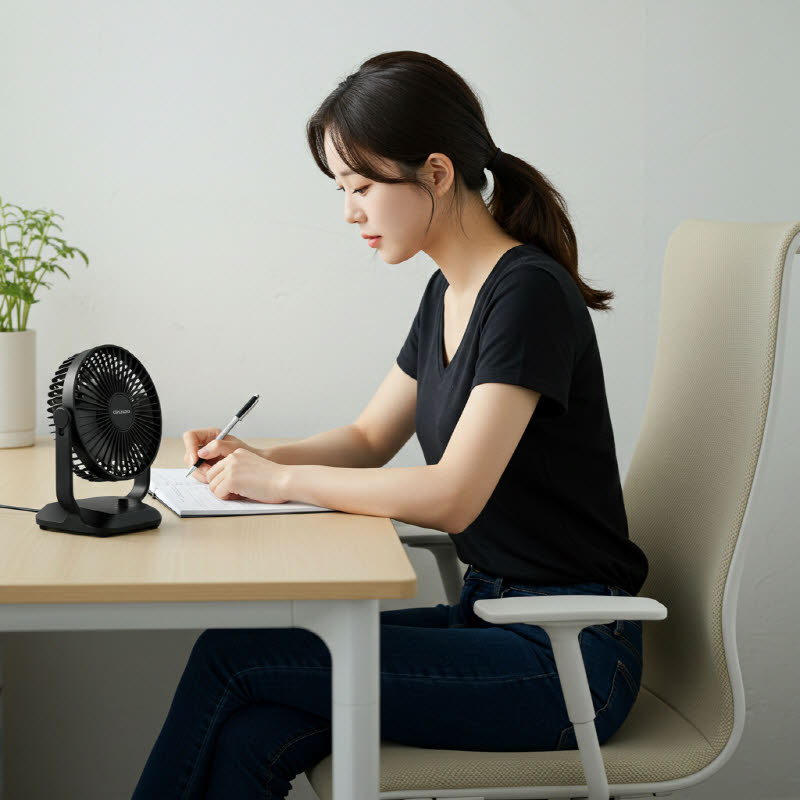 탁상용 미니 선풍기