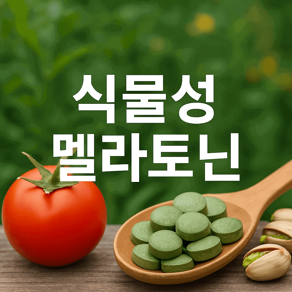 식물성 멜라토닌 복용시 주의사항 이미지