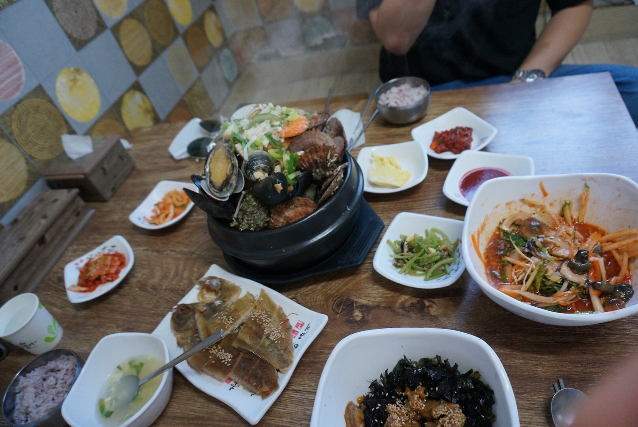 통영 해물 뚝배기