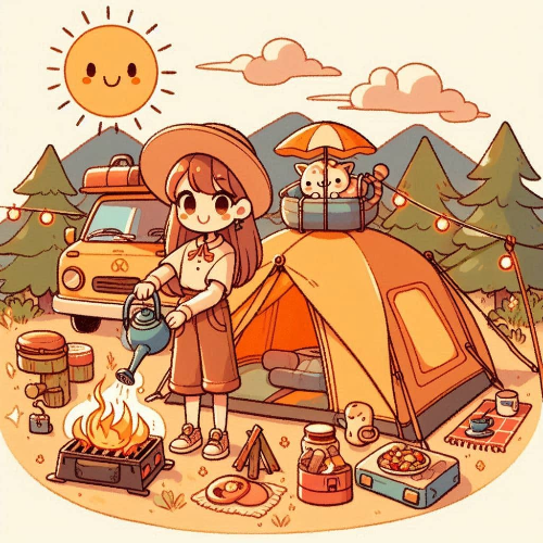 캠핑 초보자