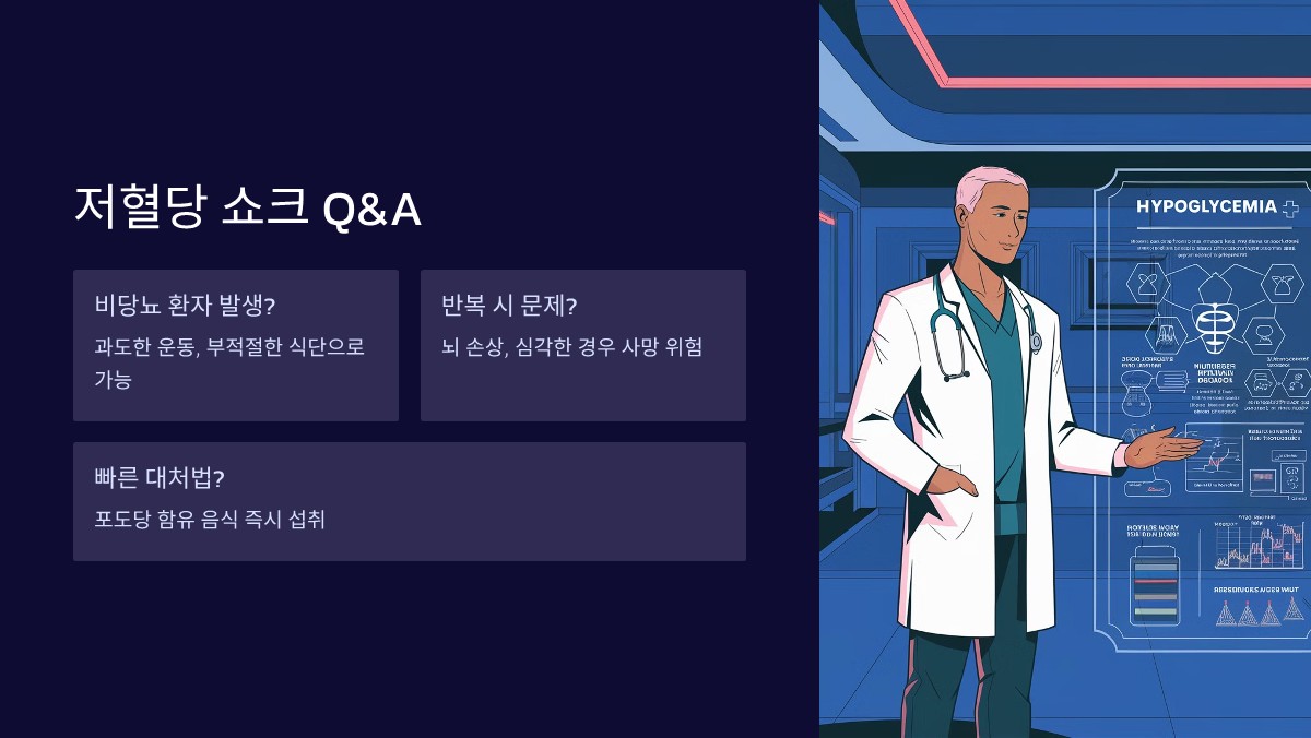 저혈당 쇼크