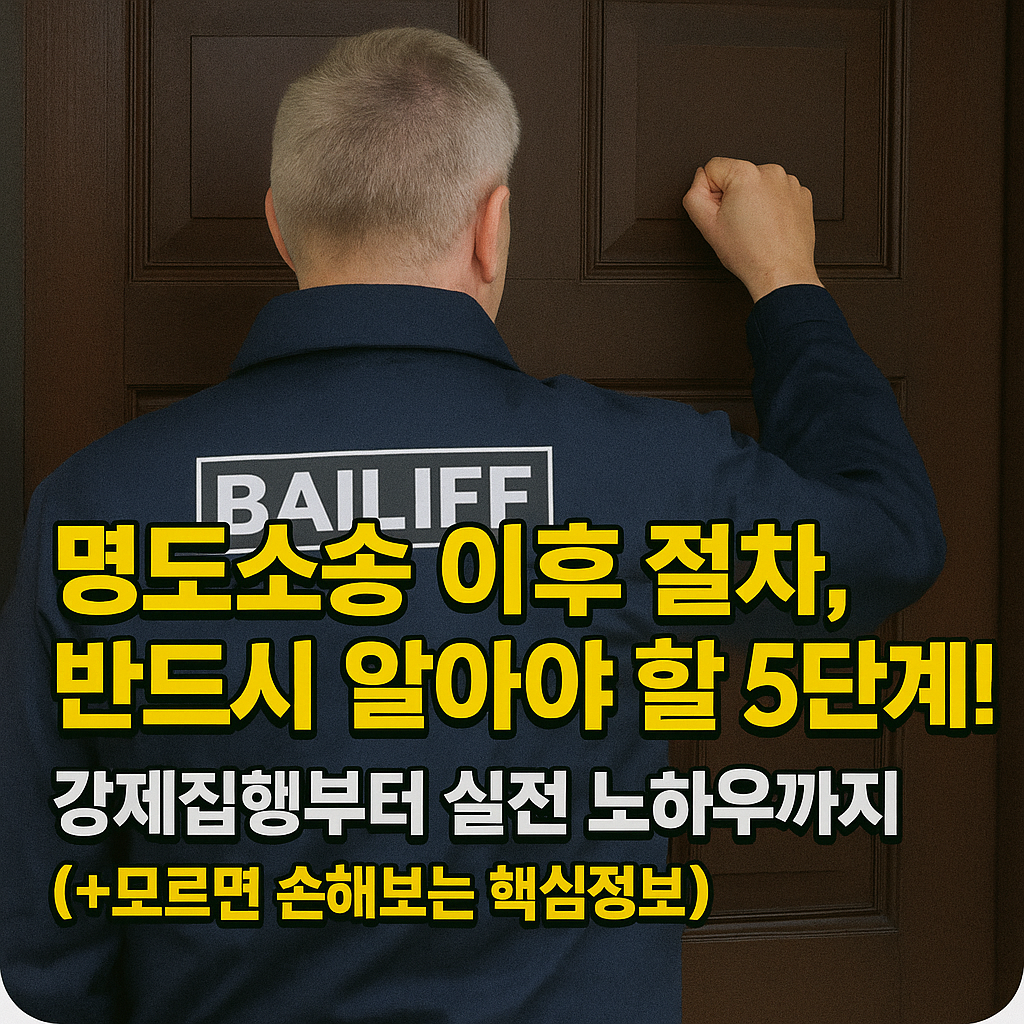 명도소송 이후 절차